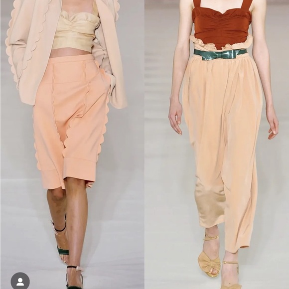 Chloe Ruffle Bralette Camisole Bustier with Gathers and Back Bow - Picture 8 of 13